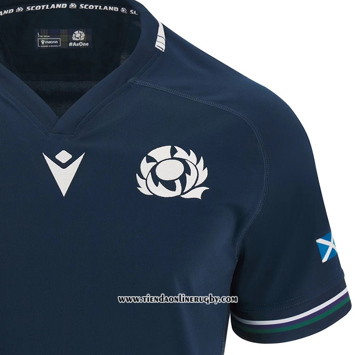 Camiseta Escocia Rugby 2023 World Cup Local